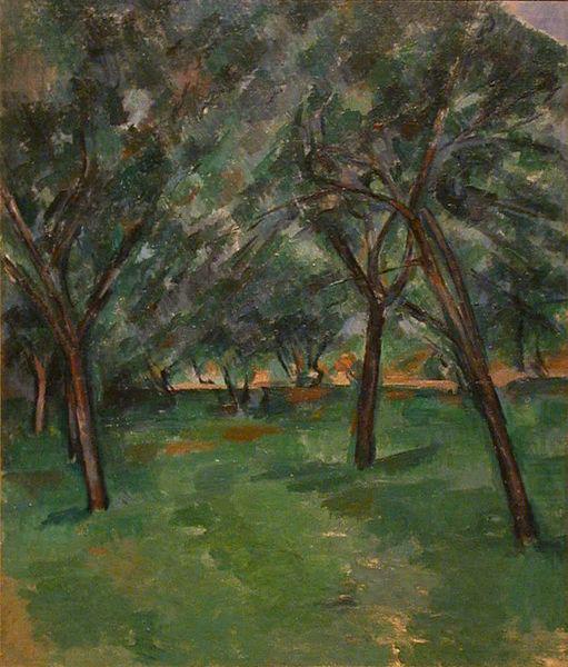 A Close, Paul Cezanne